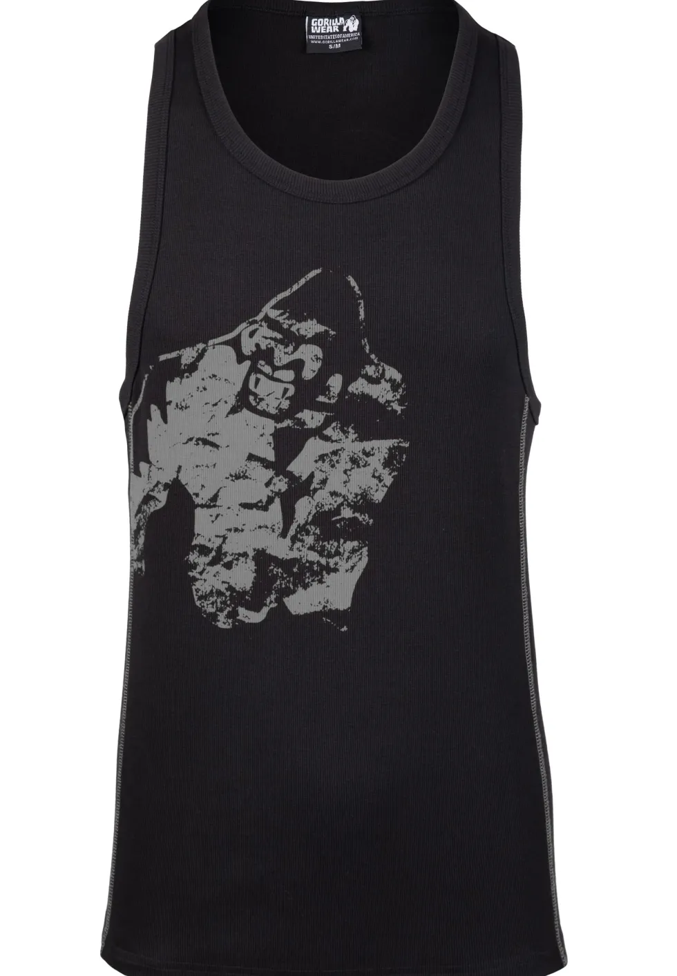 Gorilla Wear Monterey Tank Top - Zwart/Grijs