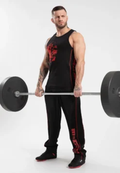 Gorilla Wear Monterey Tank Top - Zwart/Rood
