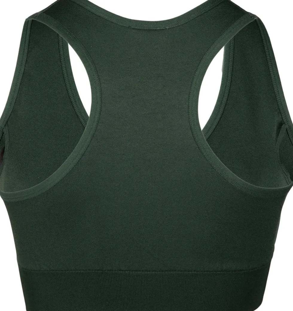 Gorilla Wear Neiro Seamless Sportbeha - Legergroen