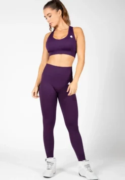 Gorilla Wear Neiro Seamless Sportbeha - Paars
