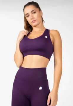 Gorilla Wear Neiro Seamless Sportbeha - Paars