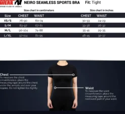 Gorilla Wear Neiro Seamless Sportbeha - Paars