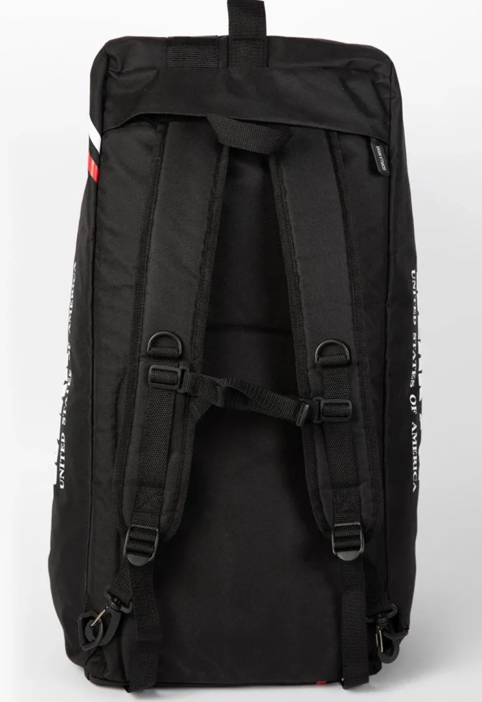 Gorilla Wear Norris Hybride Sporttas/Rugtas - Zwart