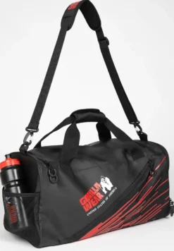Gorilla Wear Ohio Gym Bag - Sporttas - Zwart/Rood