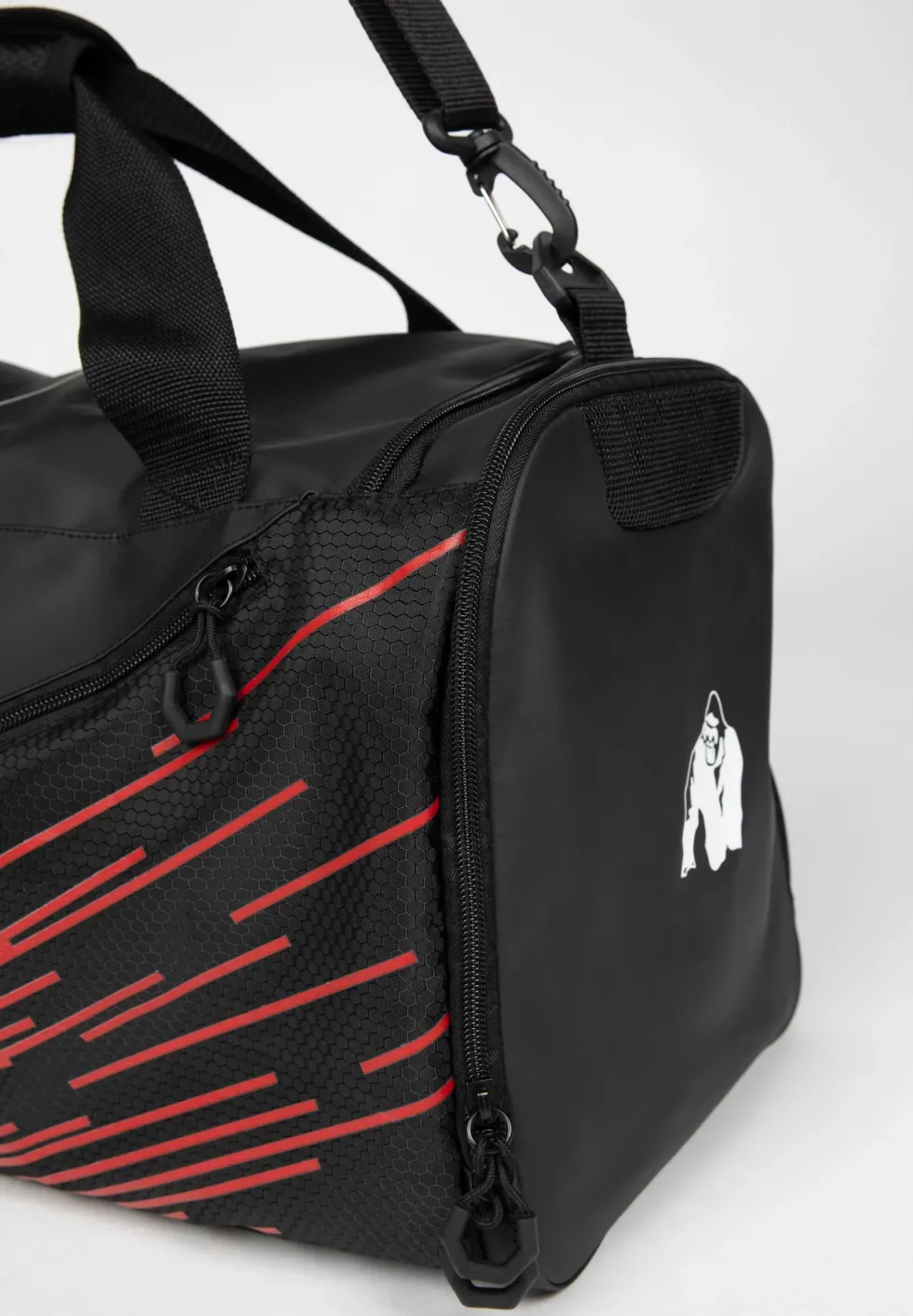 Gorilla Wear Ohio Gym Bag - Sporttas - Zwart/Rood