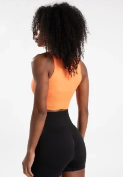 Gorilla Wear Olivia Seamless Crop Top - Perzik