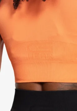 Gorilla Wear Olivia Seamless Crop Top - Perzik