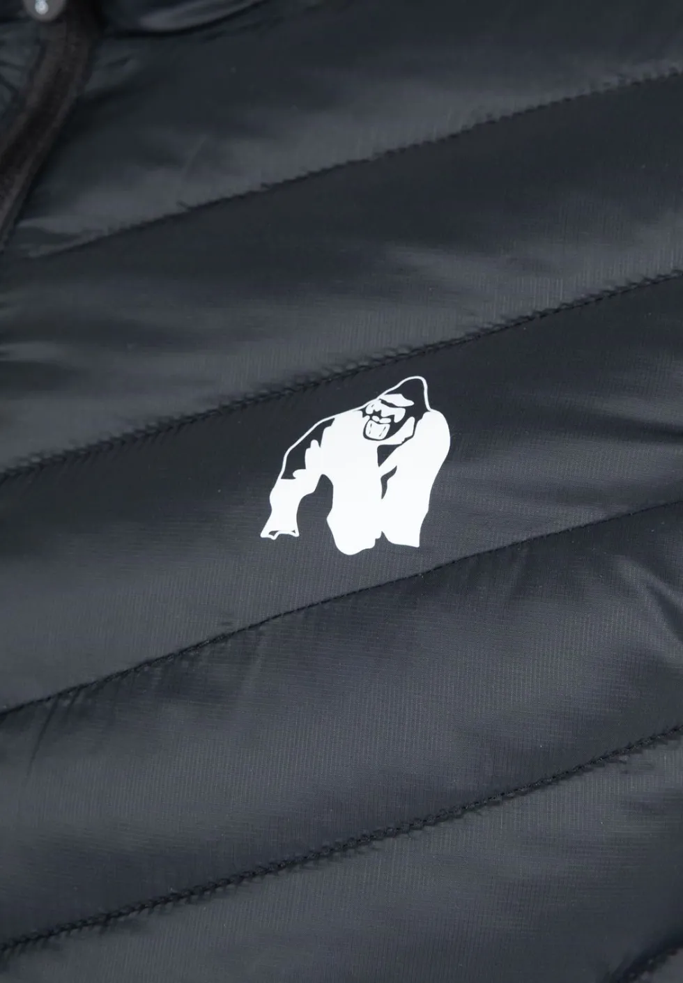 Gorilla Wear Osborn Puffer Jas - Zwart