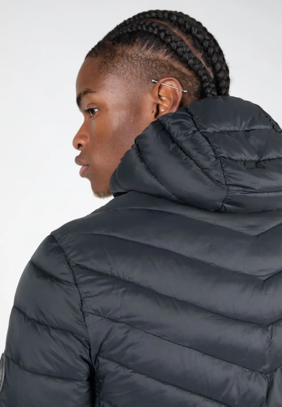 Gorilla Wear Osborn Puffer Jas - Zwart
