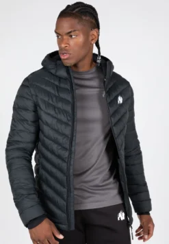 Gorilla Wear Osborn Puffer Jas - Zwart
