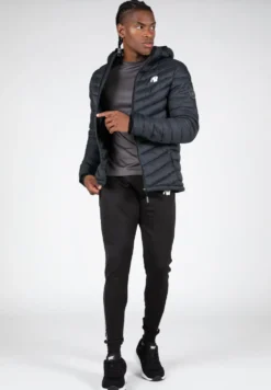 Gorilla Wear Osborn Puffer Jas - Zwart