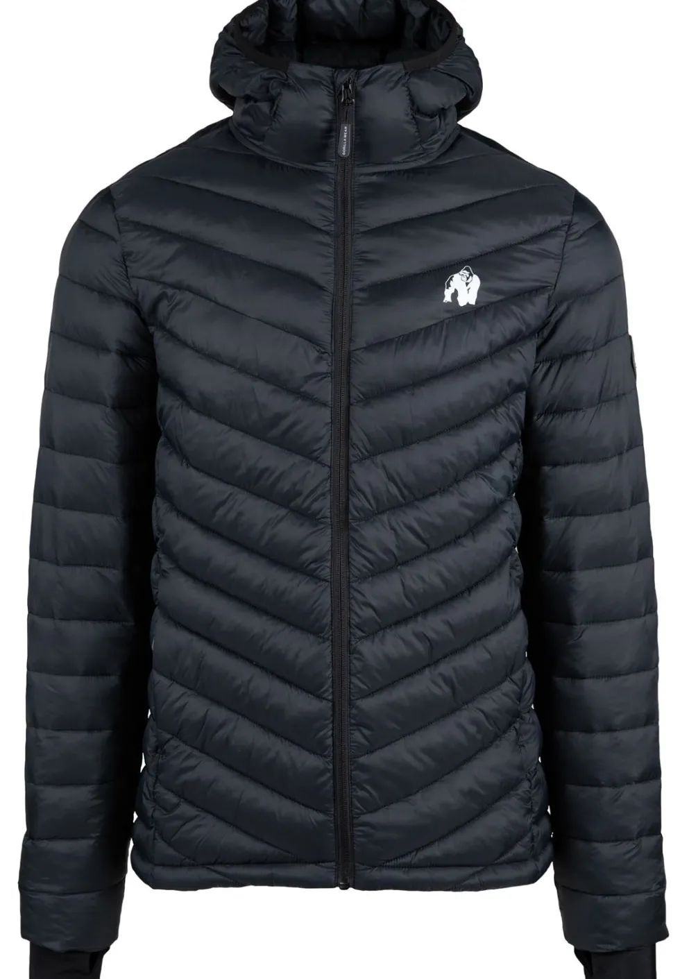 Gorilla Wear Osborn Puffer Jas - Zwart