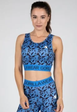 Gorilla Wear Osseo Crop Top - Blauw