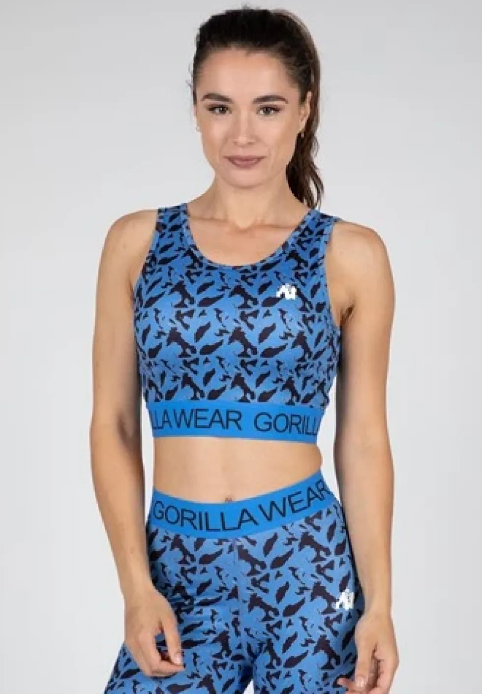 Gorilla Wear Osseo Crop Top - Blauw