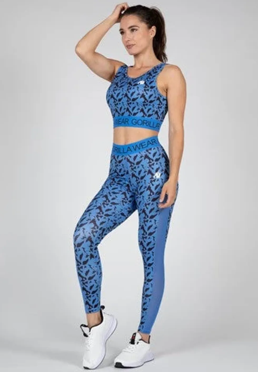 Gorilla Wear Osseo Crop Top - Blauw