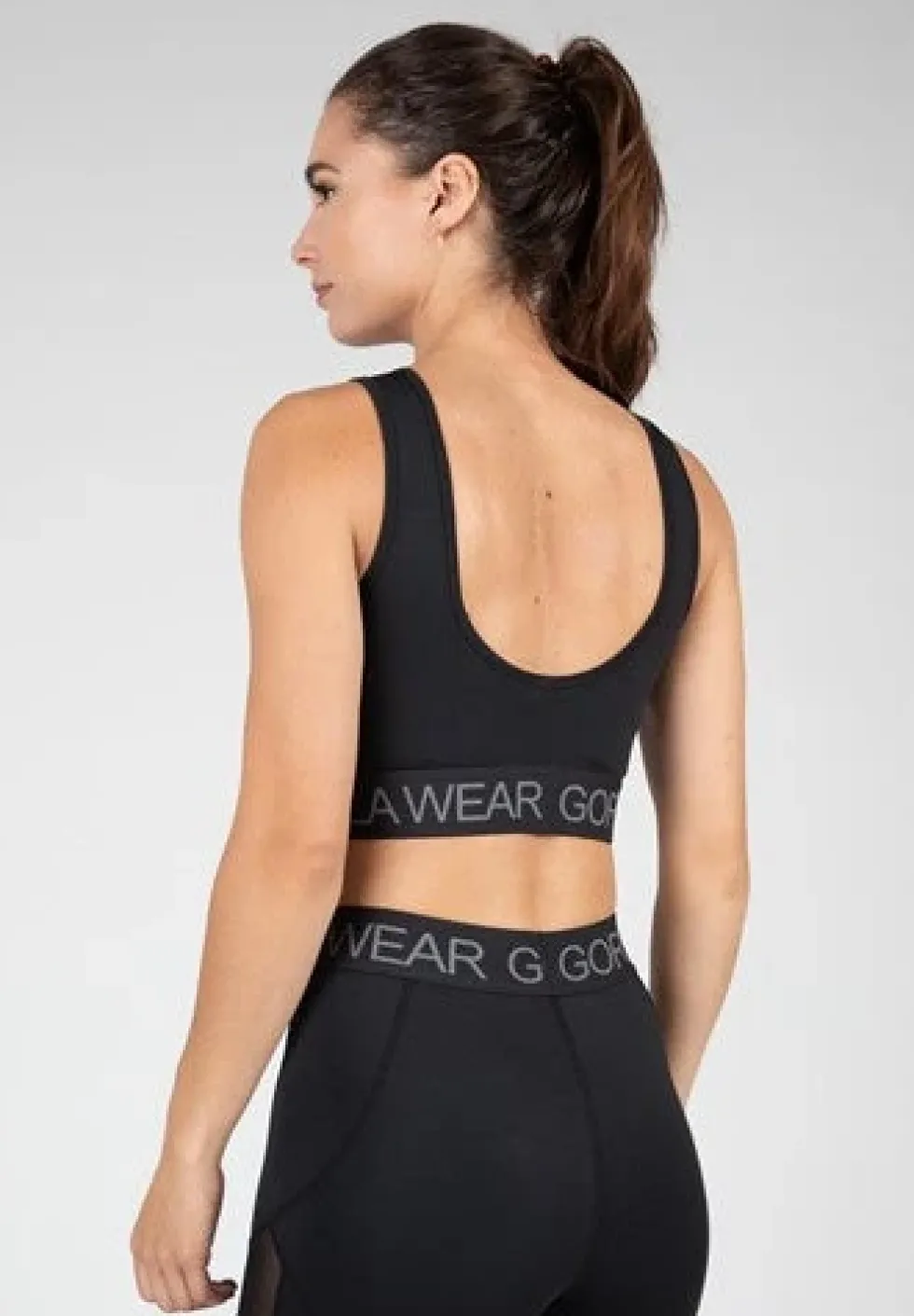 Gorilla Wear Osseo Crop Top - Zwart