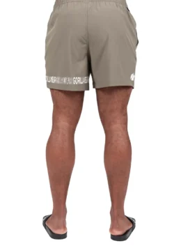 Gorilla Wear Otis Zwembroek - Korte Broek - Legergroen