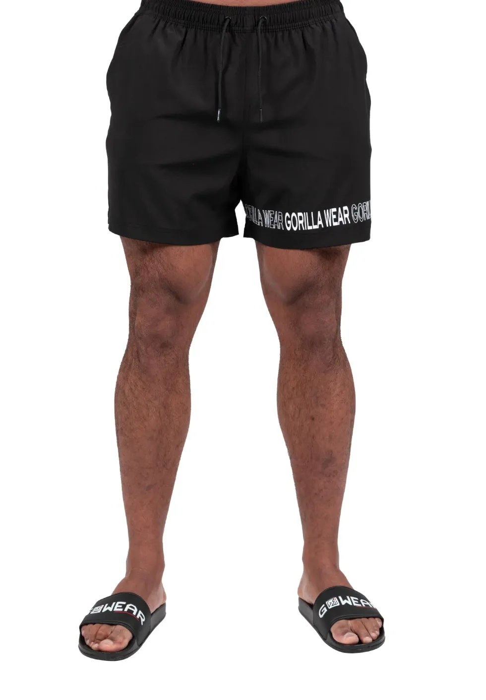Gorilla Wear Otis Zwembroek - Korte Broek - Zwart