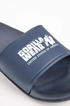Gorilla Wear Pasco Badslippers - Marineblauw