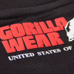 Gorilla Wear Performance T-Shirt - Zwart/Rood
