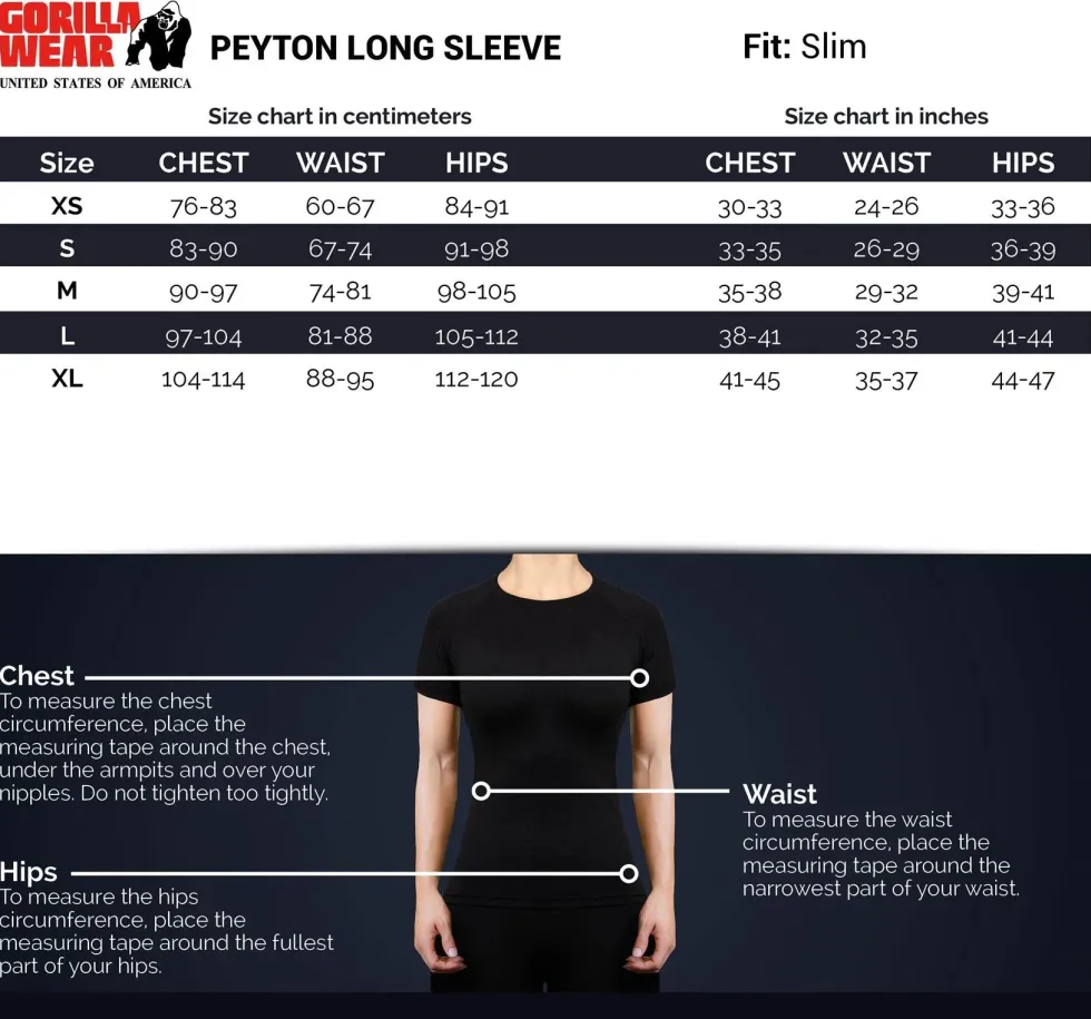 Gorilla Wear Peyton Longsleeve - Grijs