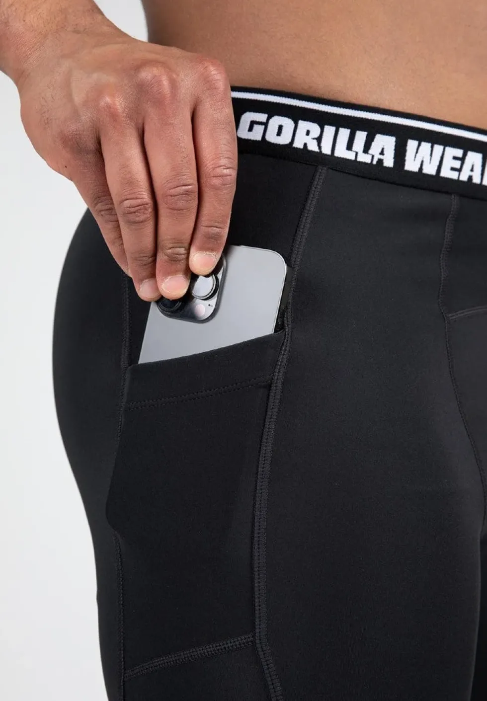 Gorilla Wear Philadelphia Short Tights - Zwart