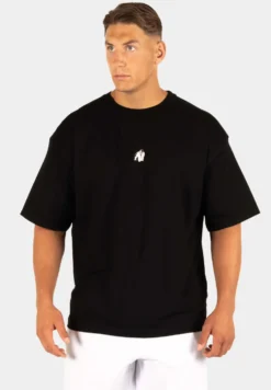 Gorilla Wear Philip Oversized T-shirt - Zwart