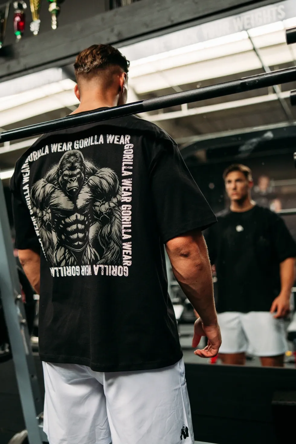 Gorilla Wear Philip Oversized T-shirt - Zwart