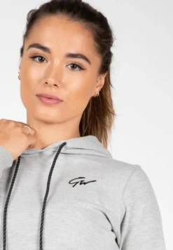 Gorilla Wear Pixley Cropped Hoodie - Grijs