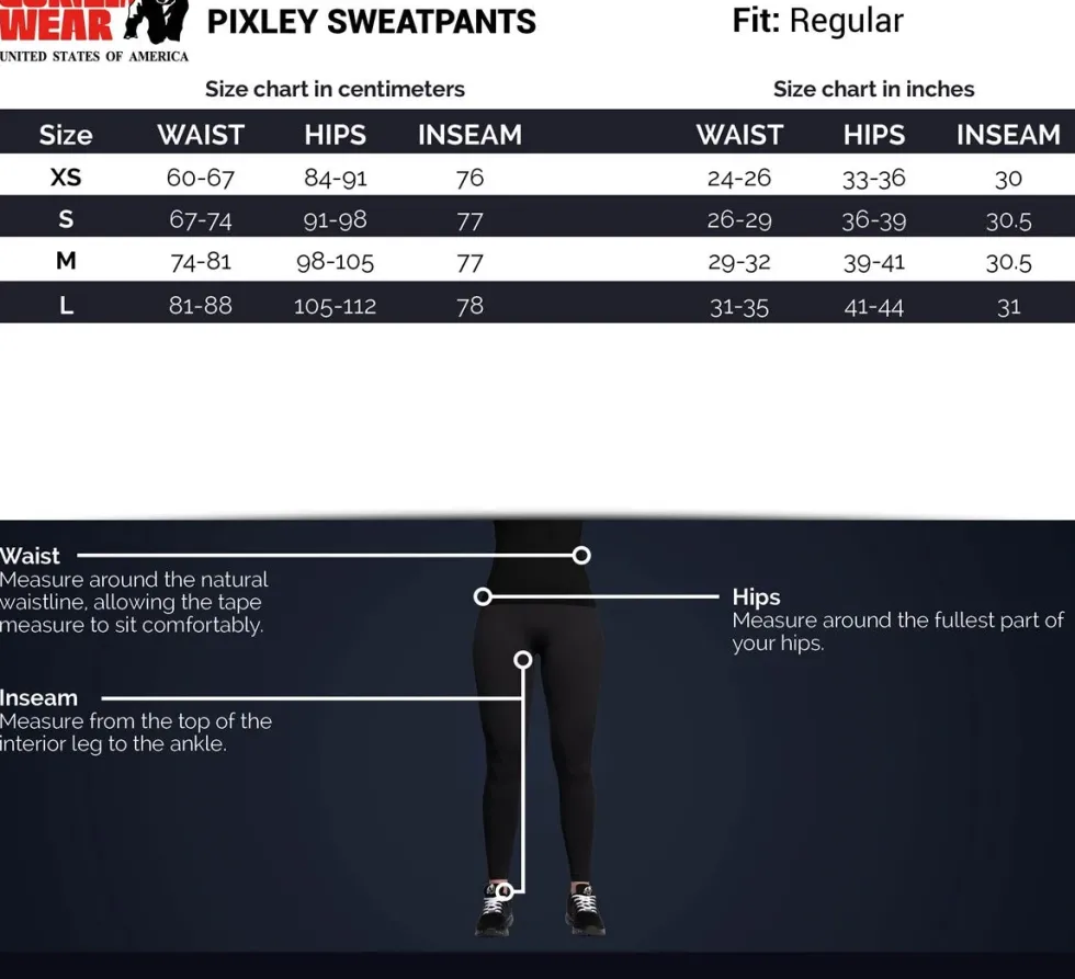 Gorilla Wear Pixley Joggingbroek - Grijs