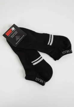Gorilla Wear Quarter Sokken 2-Pack - Zwart