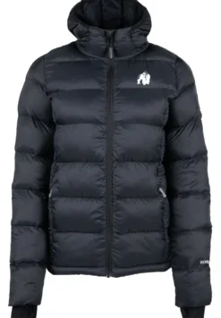 Gorilla Wear Rachel Puffer Jas - Zwart