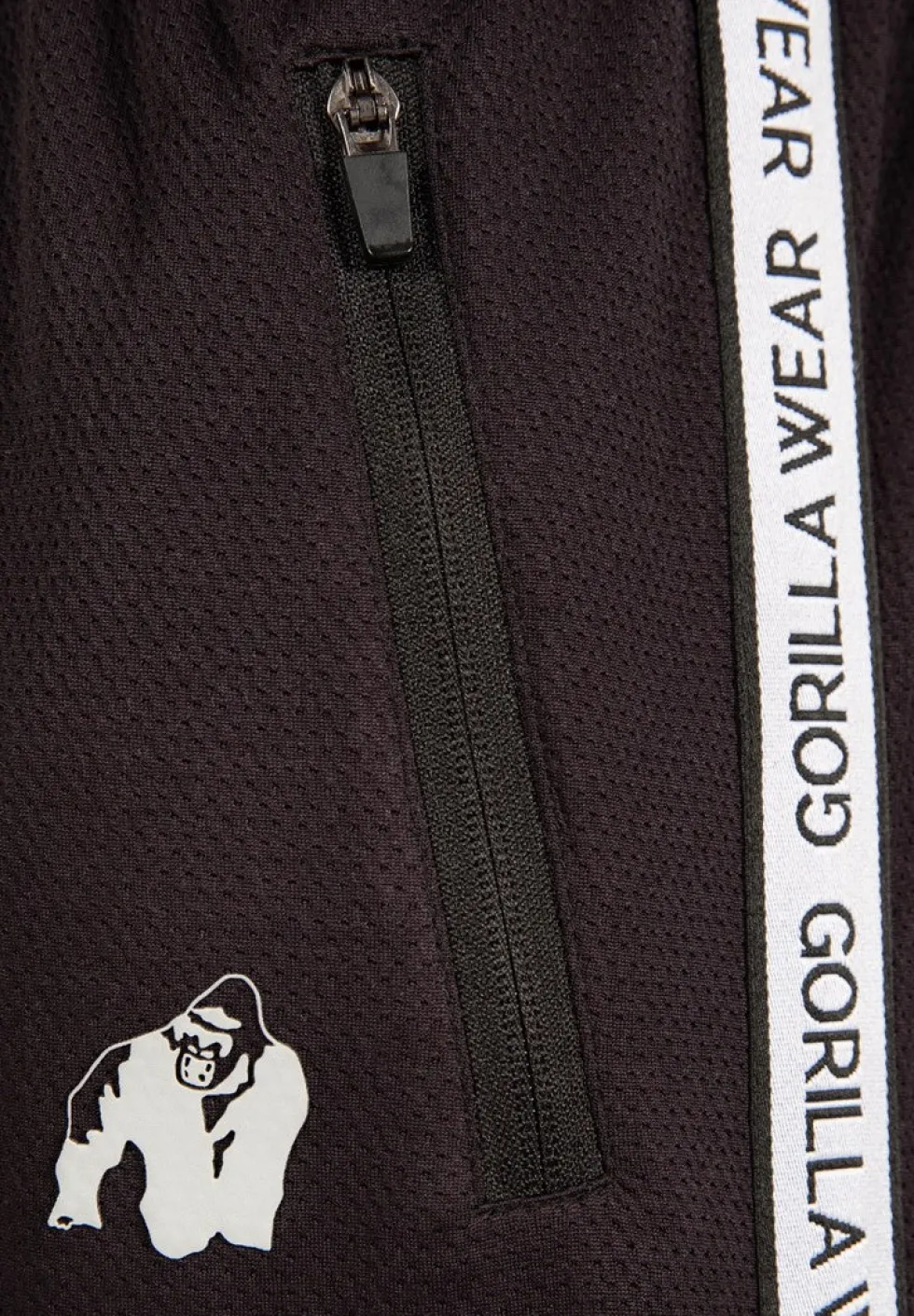 Gorilla Wear Reydon Mesh Trainingsbroek 2.0 - Zwart