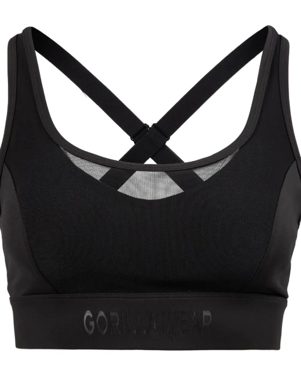 Gorilla Wear Riley Sportbeha - Zwart