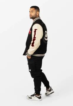 Gorilla Wear Saint Louis Varsity Jacket - Zwart