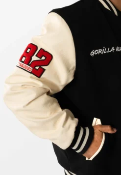 Gorilla Wear Saint Louis Varsity Jacket - Zwart
