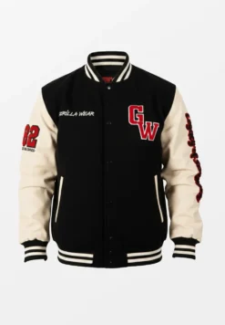 Gorilla Wear Saint Louis Varsity Jacket - Zwart