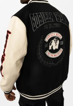 Gorilla Wear Saint Louis Varsity Jacket - Zwart