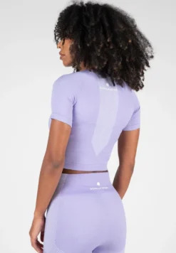 Gorilla Wear Selah Seamless Crop Top - Lila