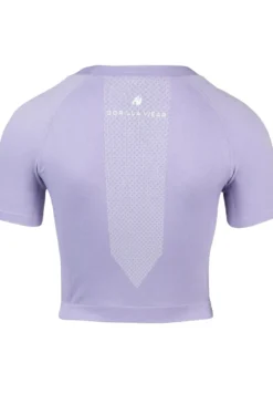 Gorilla Wear Selah Seamless Crop Top - Lila