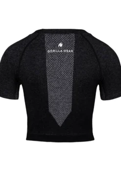 Gorilla Wear Selah Seamless Crop Top - Zwart
