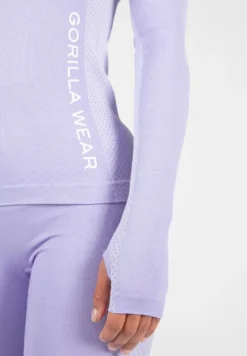 Gorilla Wear Selah Seamless Longsleeve - Lila