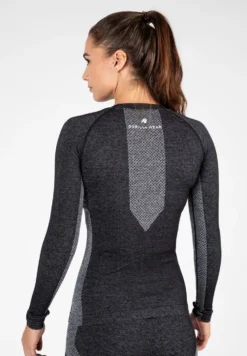 Gorilla Wear Selah Seamless Longsleeve - Zwart
