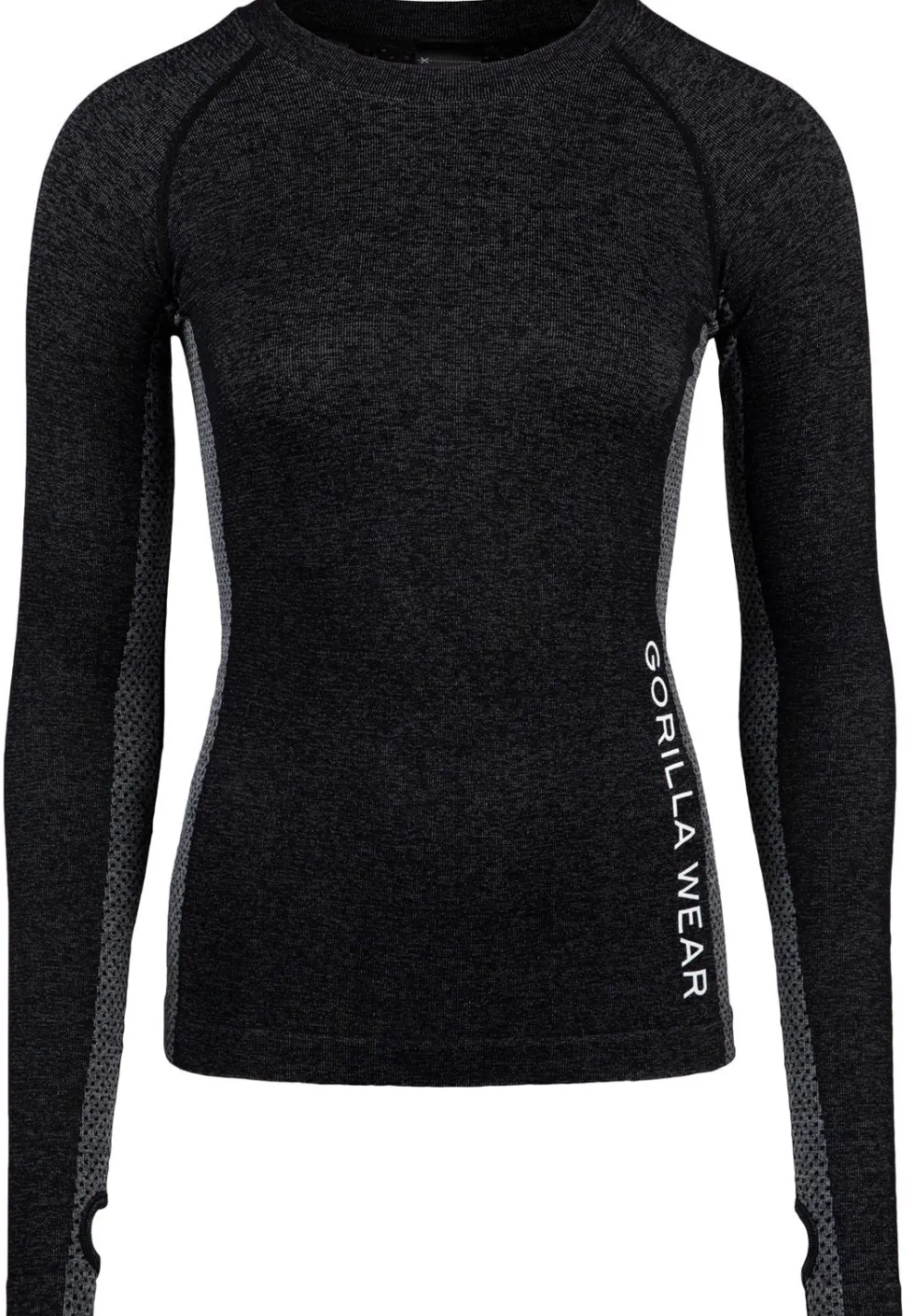 Gorilla Wear Selah Seamless Longsleeve - Zwart