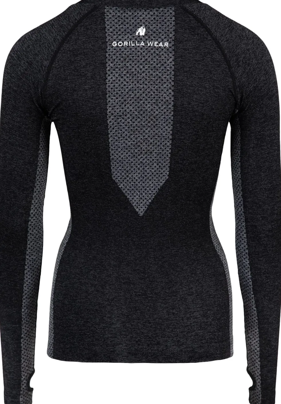 Gorilla Wear Selah Seamless Longsleeve - Zwart