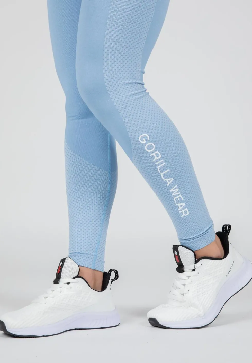 Gorilla Wear Selah Seamless Leggings - Lichtblauw