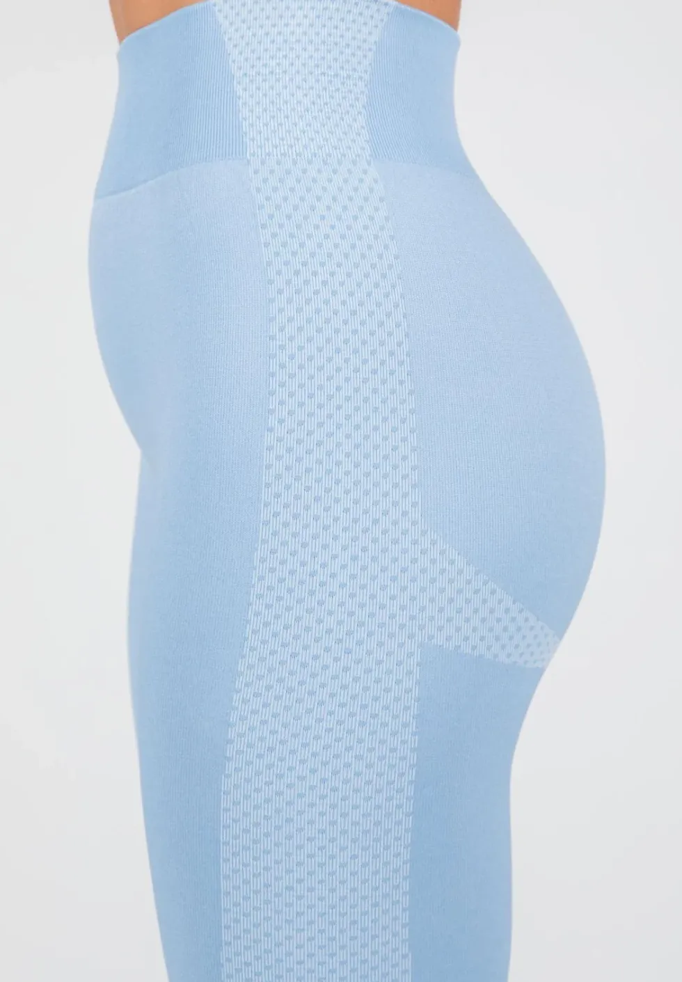 Gorilla Wear Selah Seamless Leggings - Lichtblauw