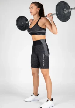 Gorilla Wear Selah Seamless Sportbeha - Zwart