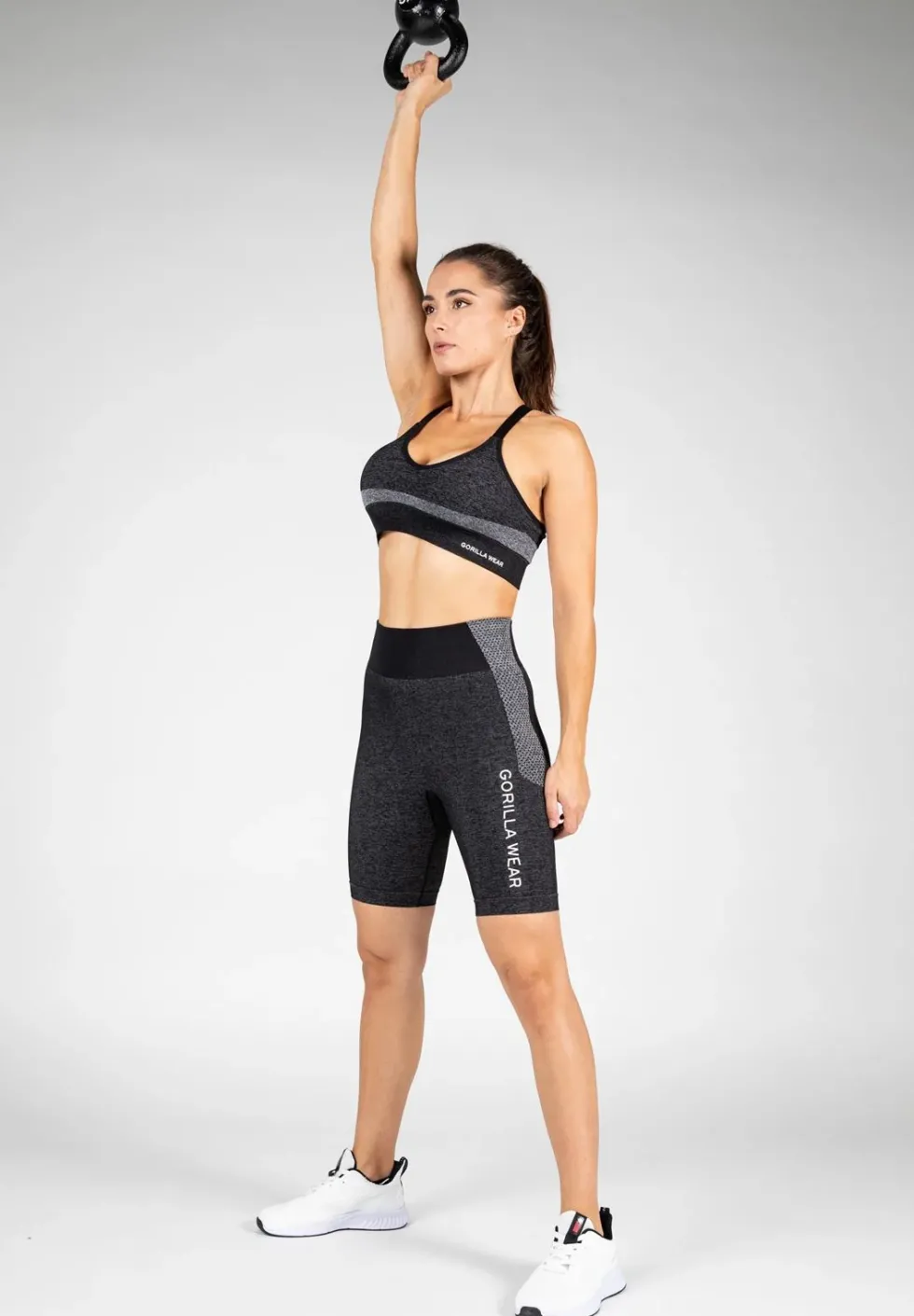 Gorilla Wear Selah Seamless Sportbeha - Zwart