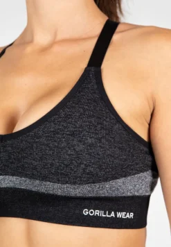Gorilla Wear Selah Seamless Sportbeha - Zwart